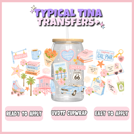 UVDTF #12452 | 16oz UVDTF Wrap | POD