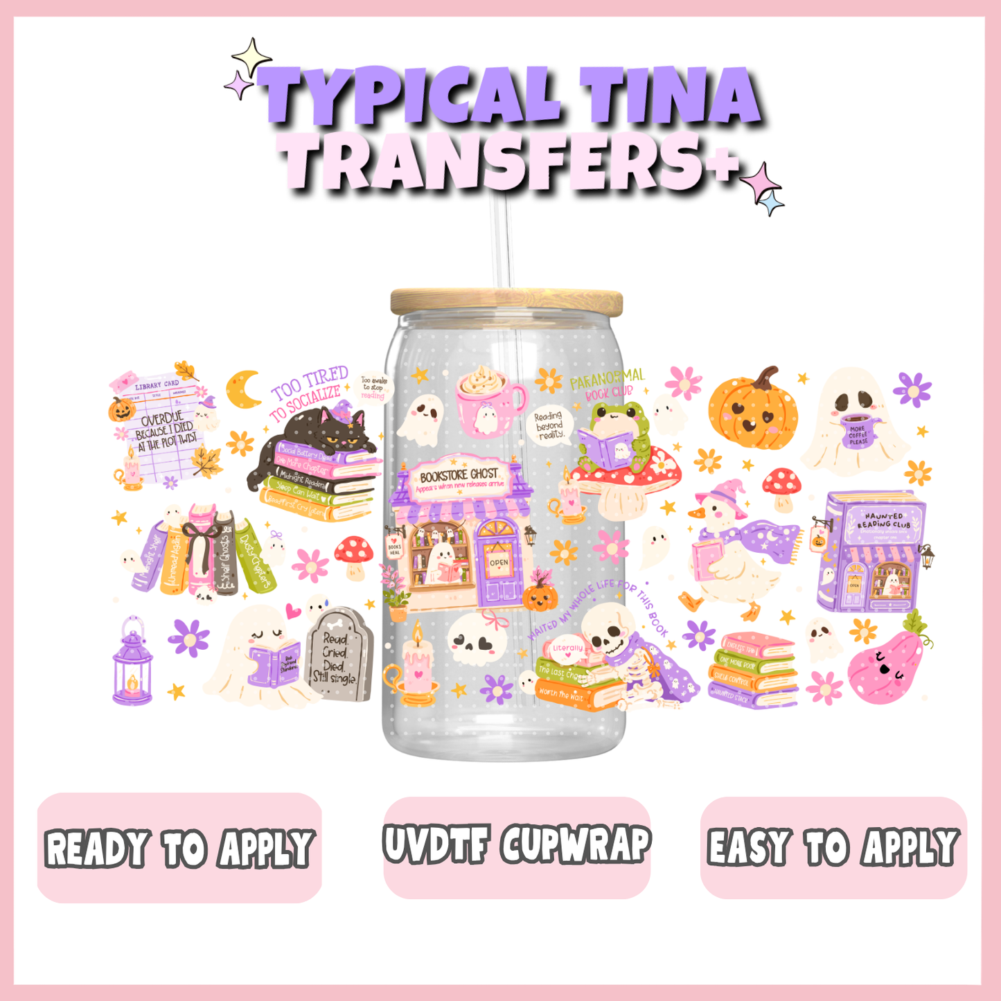 UVDTF #12455 | 16oz UVDTF Wrap | POD