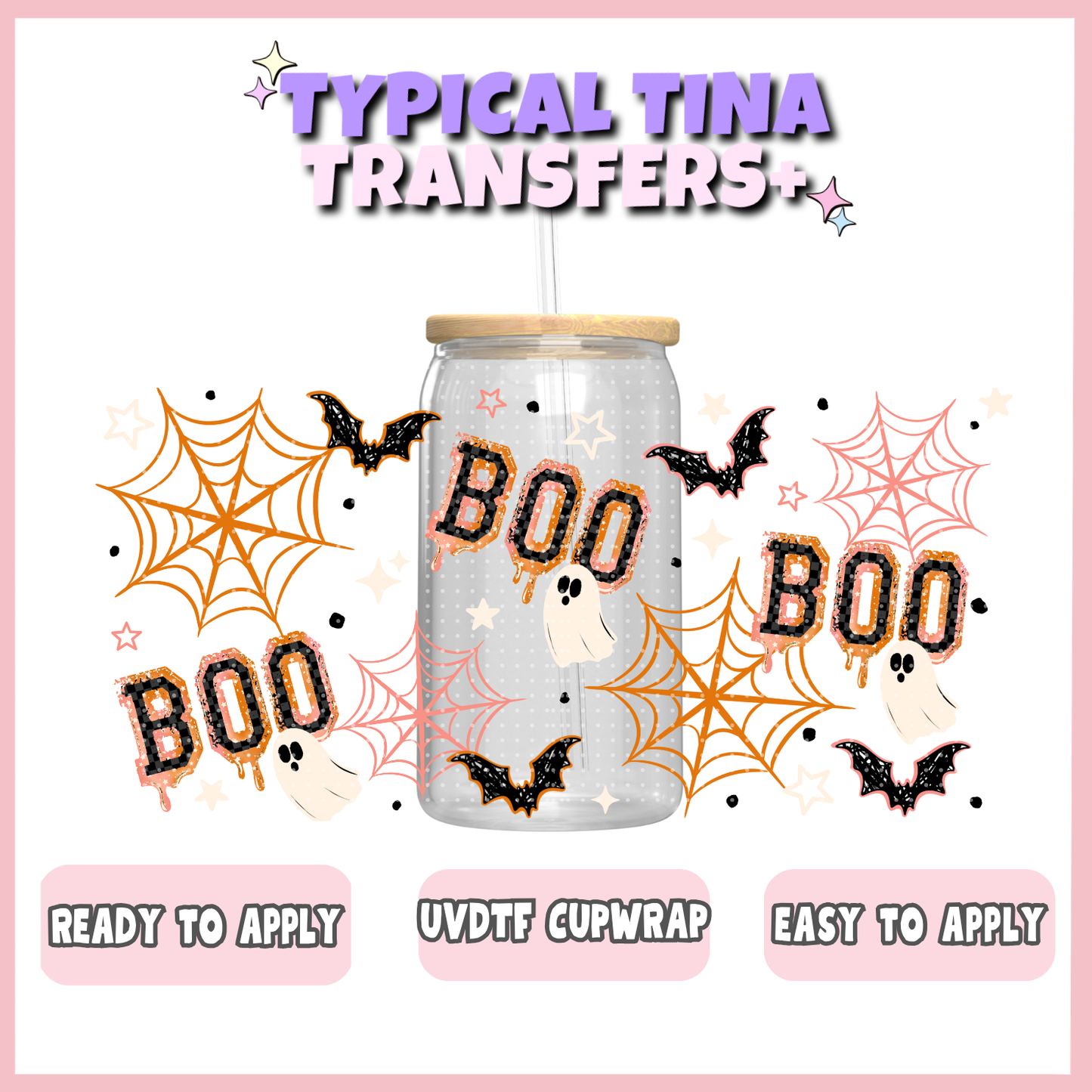 UVDTF #12466 | 16oz UVDTF Wrap | POD