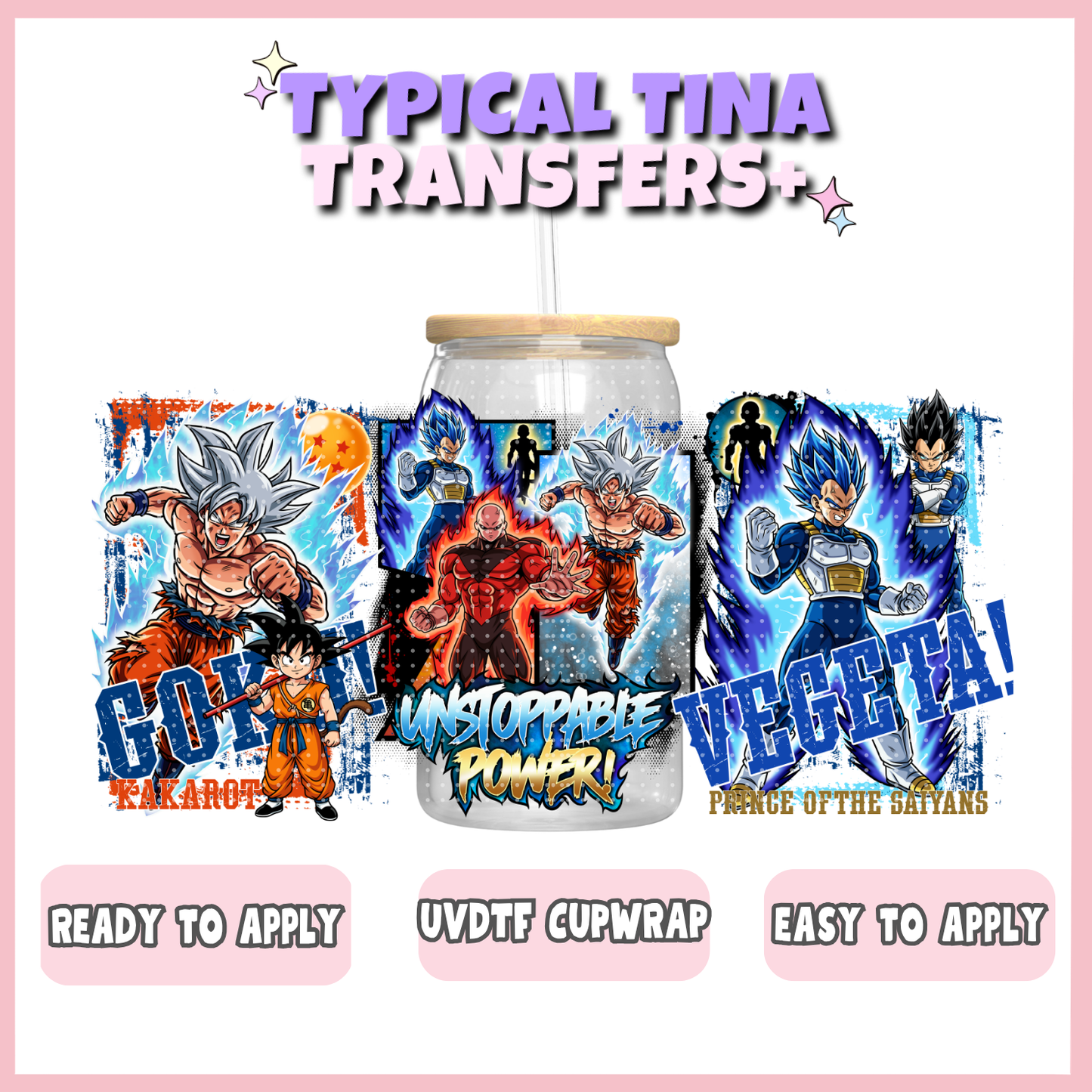 UVDTF #12471 | 16oz UVDTF Wrap | POD