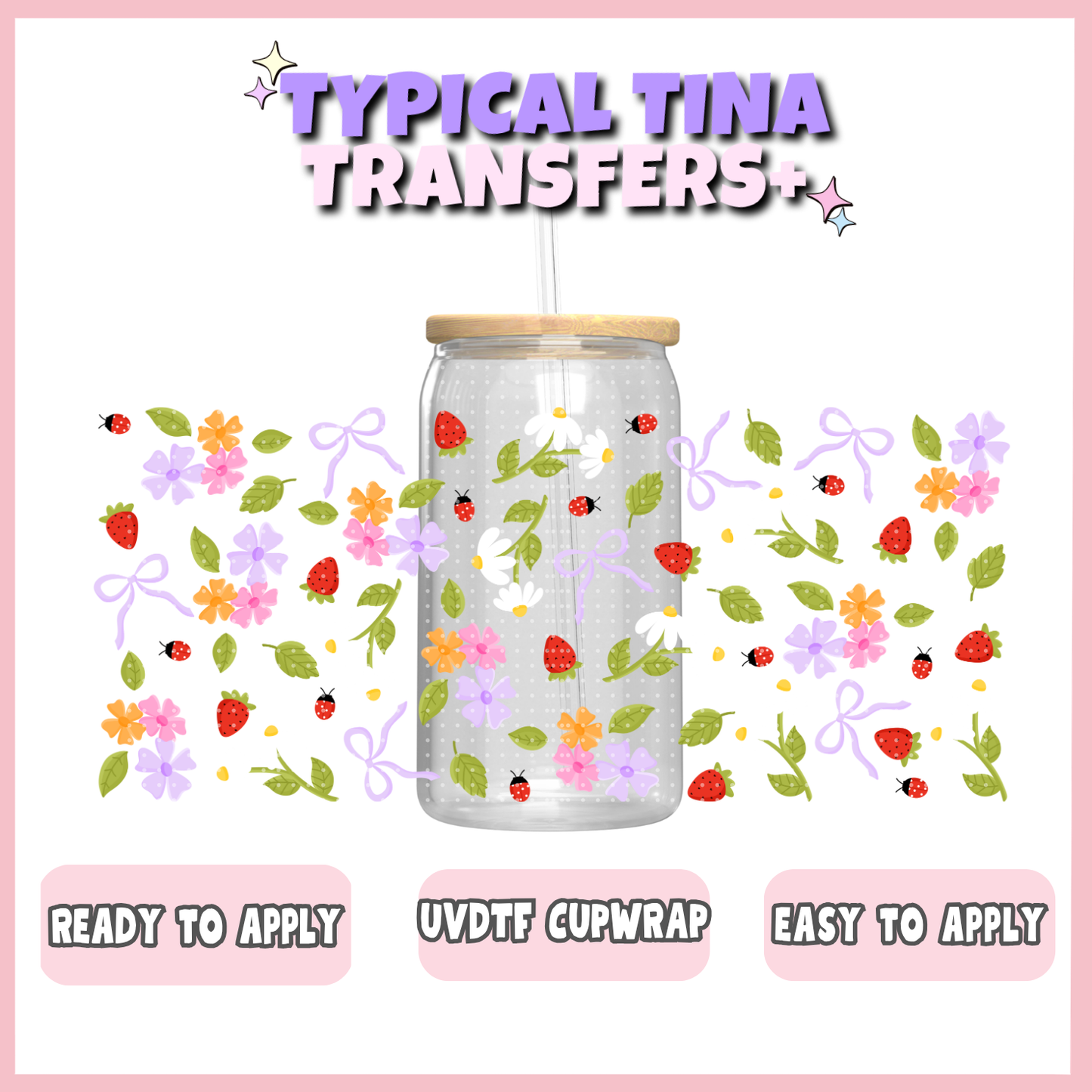 UVDTF #12477 | 16oz UVDTF Wrap | POD