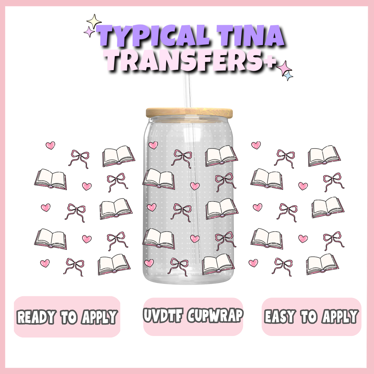 UVDTF #12479 | 16oz UVDTF Wrap | POD