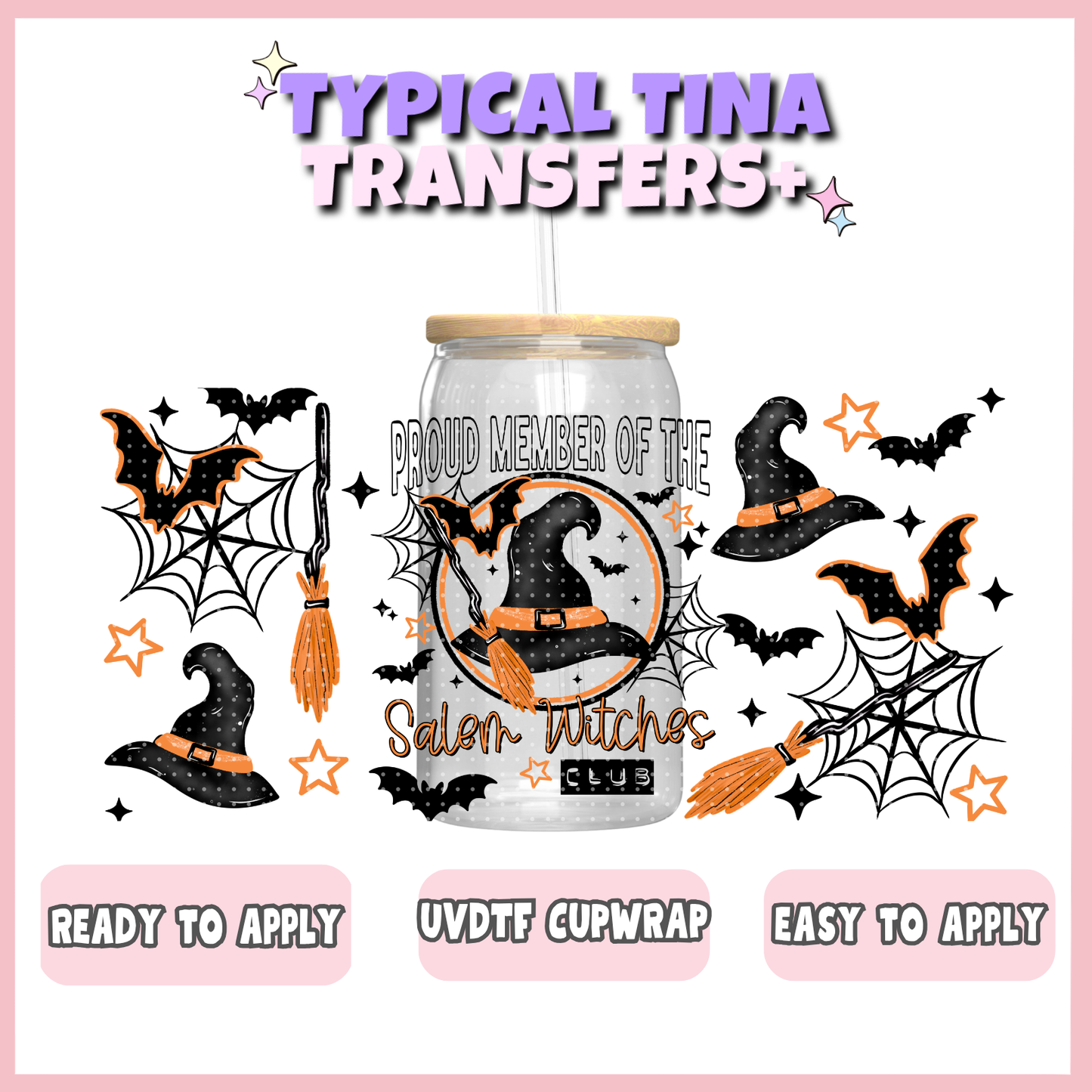 UVDTF #12484 | 16oz UVDTF Wrap | POD