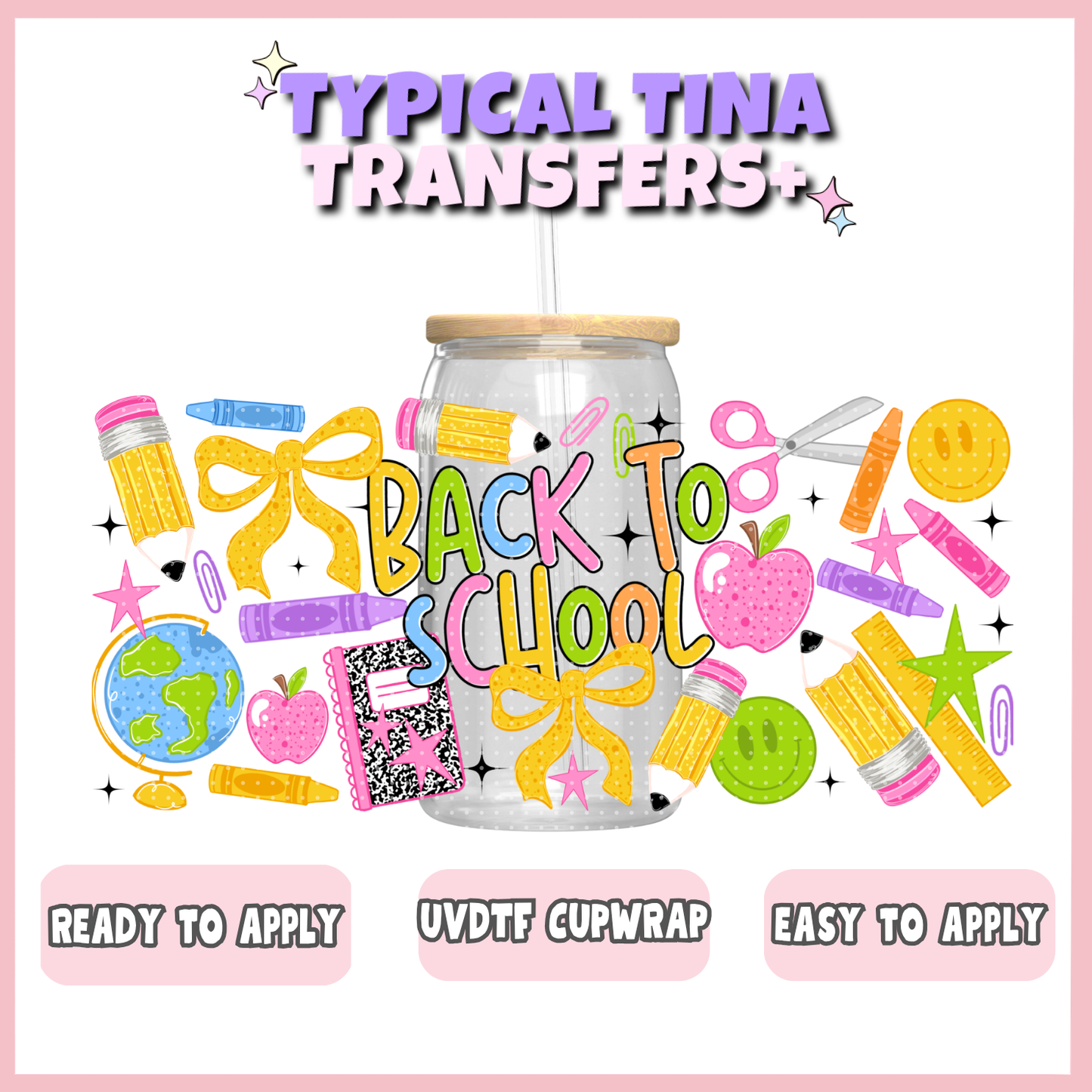 UVDTF #12506 | 16oz UVDTF Wrap | POD