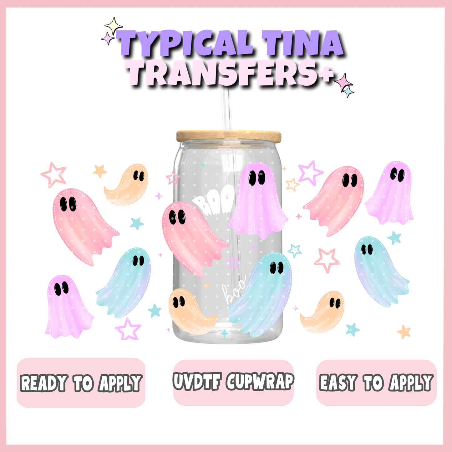 UVDTF #12528 | 16oz UVDTF Wrap | POD