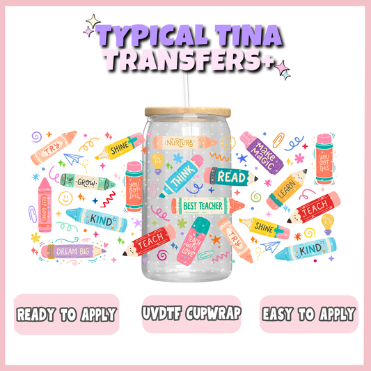 UVDTF #12536 | 16oz UVDTF Wrap | POD