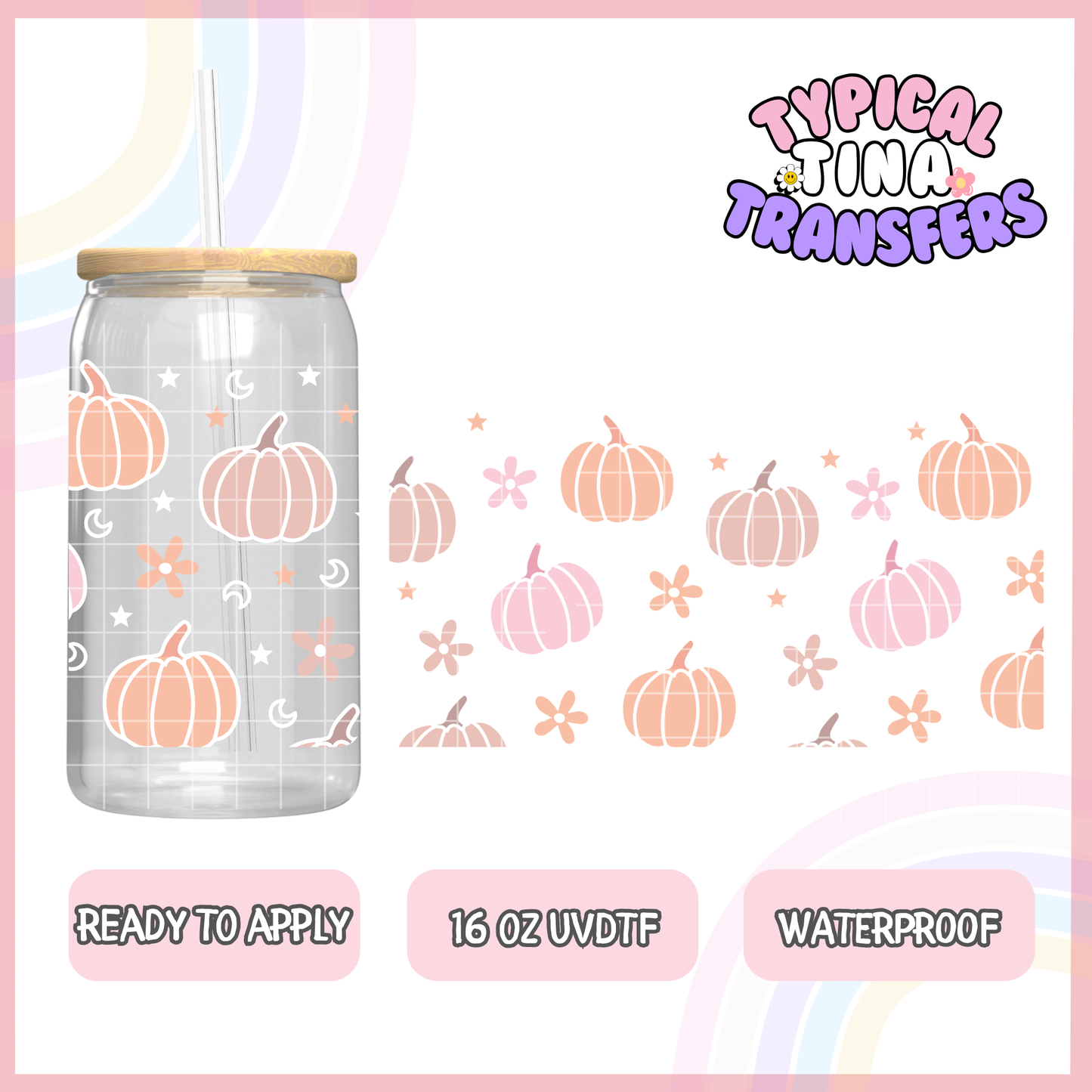UVDTF #1257 | 16oz UVDTF Wrap | POD