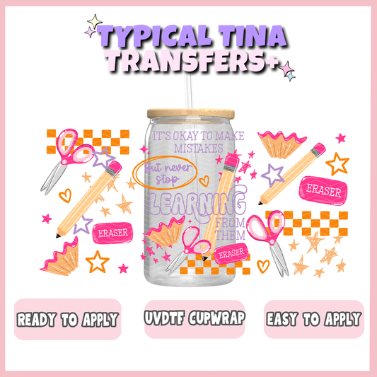 UVDTF #12635 | 16oz UVDTF Wrap | POD