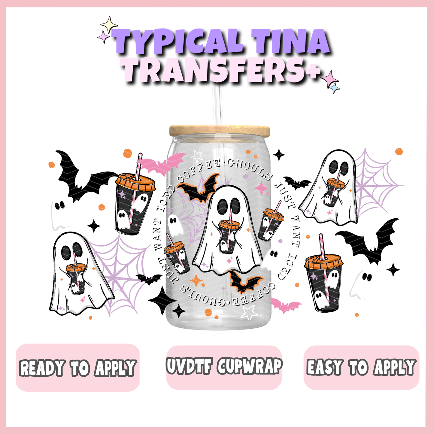 UVDTF #12675 | 16oz UVDTF Wrap | POD