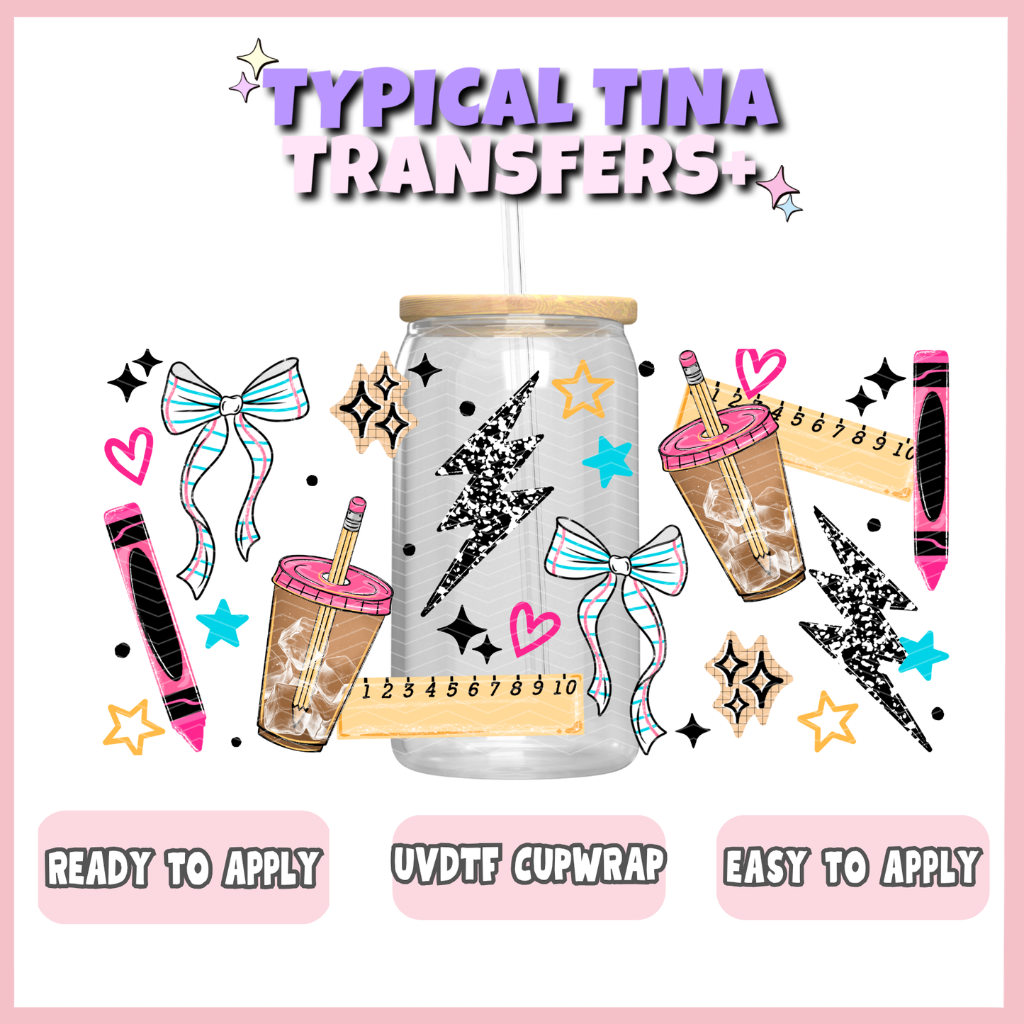 UVDTF #12732 | 16oz UVDTF Wrap | POD