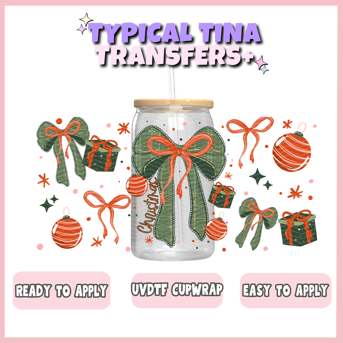 UVDTF #12734 | 16oz UVDTF Wrap | POD