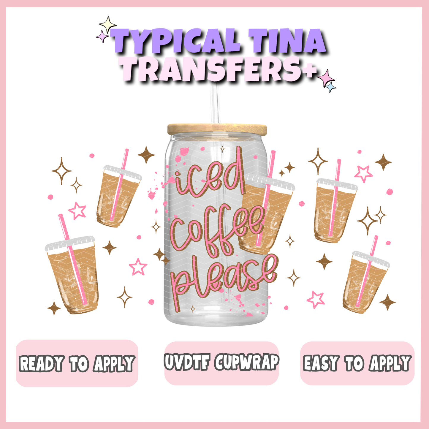 UVDTF #12760 | 16oz UVDTF Wrap | POD