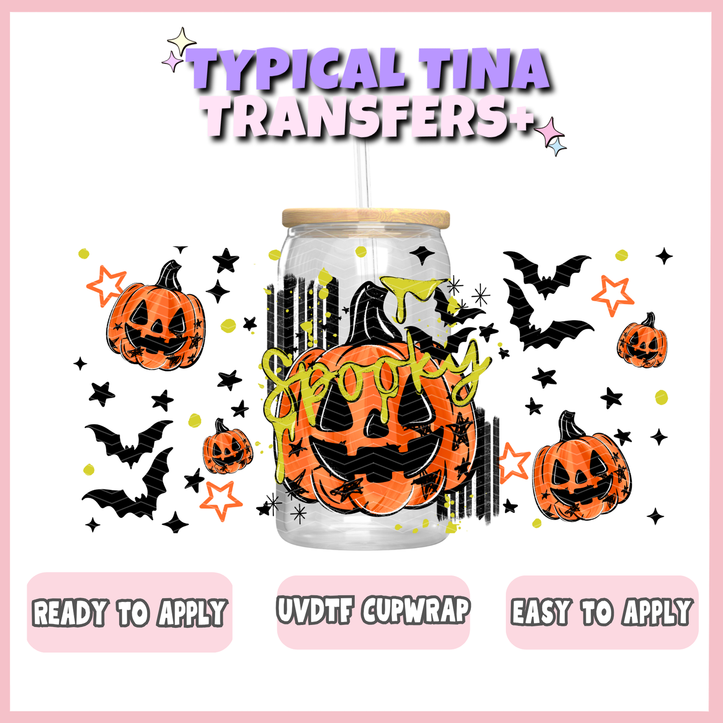 UVDTF #12781 | 16oz UVDTF Wrap | POD