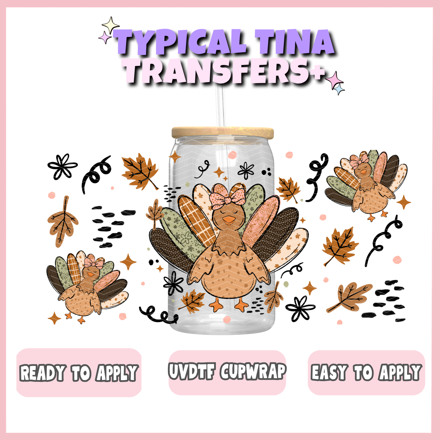 UVDTF #12794 | 16oz UVDTF Wrap | POD