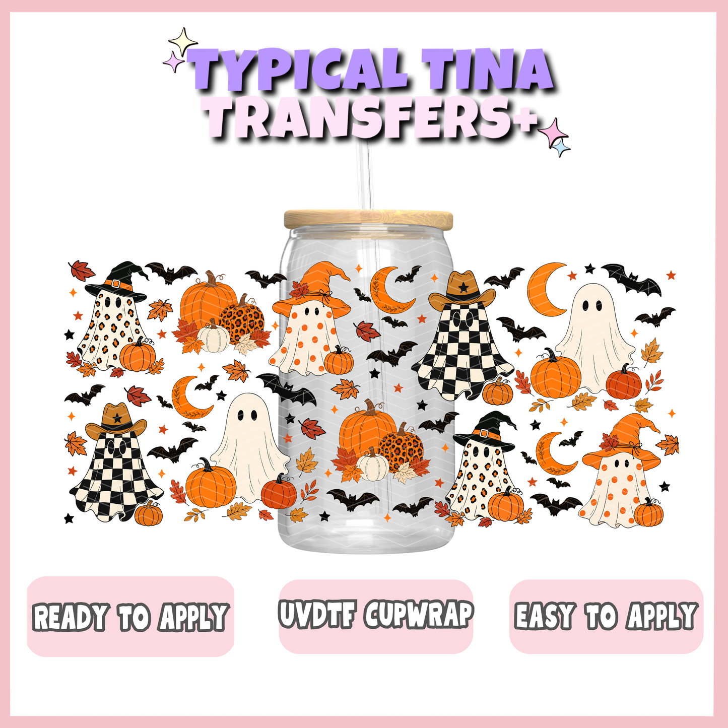 UVDTF #12807 | 16oz UVDTF Wrap | POD