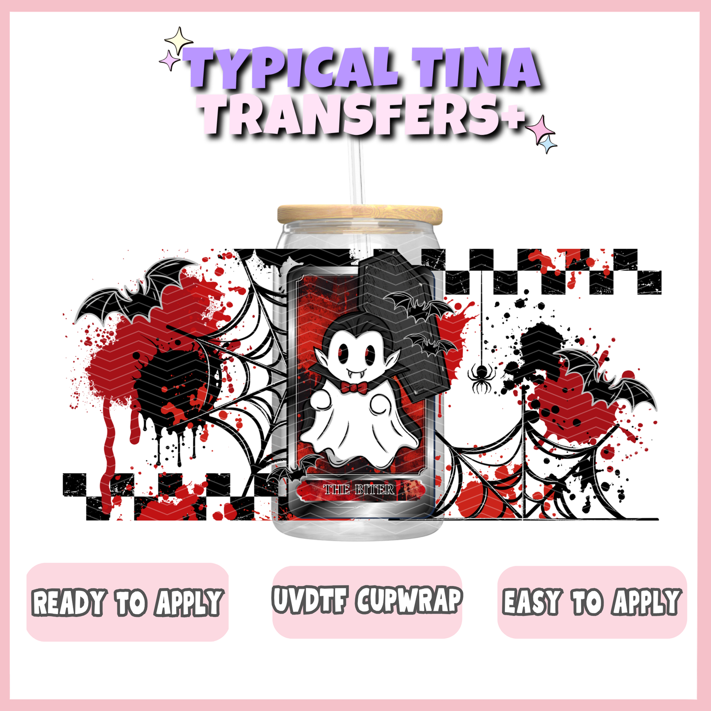UVDTF #12832 | 16oz UVDTF Wrap | POD