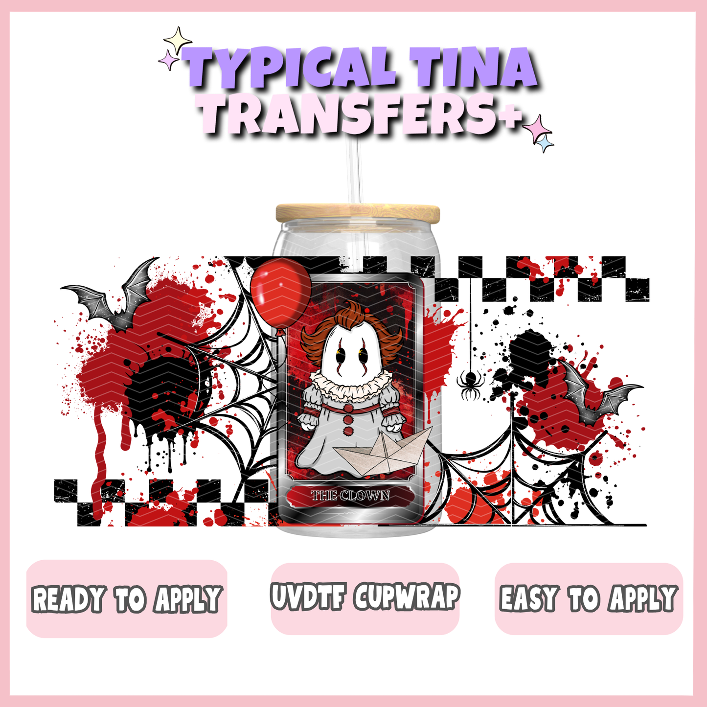 UVDTF #12837 | 16oz UVDTF Wrap | POD
