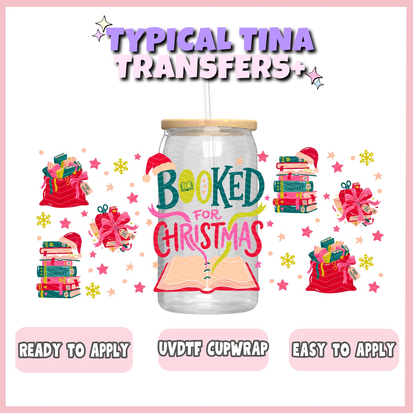 UVDTF #12859 | 16oz UVDTF Wrap | POD