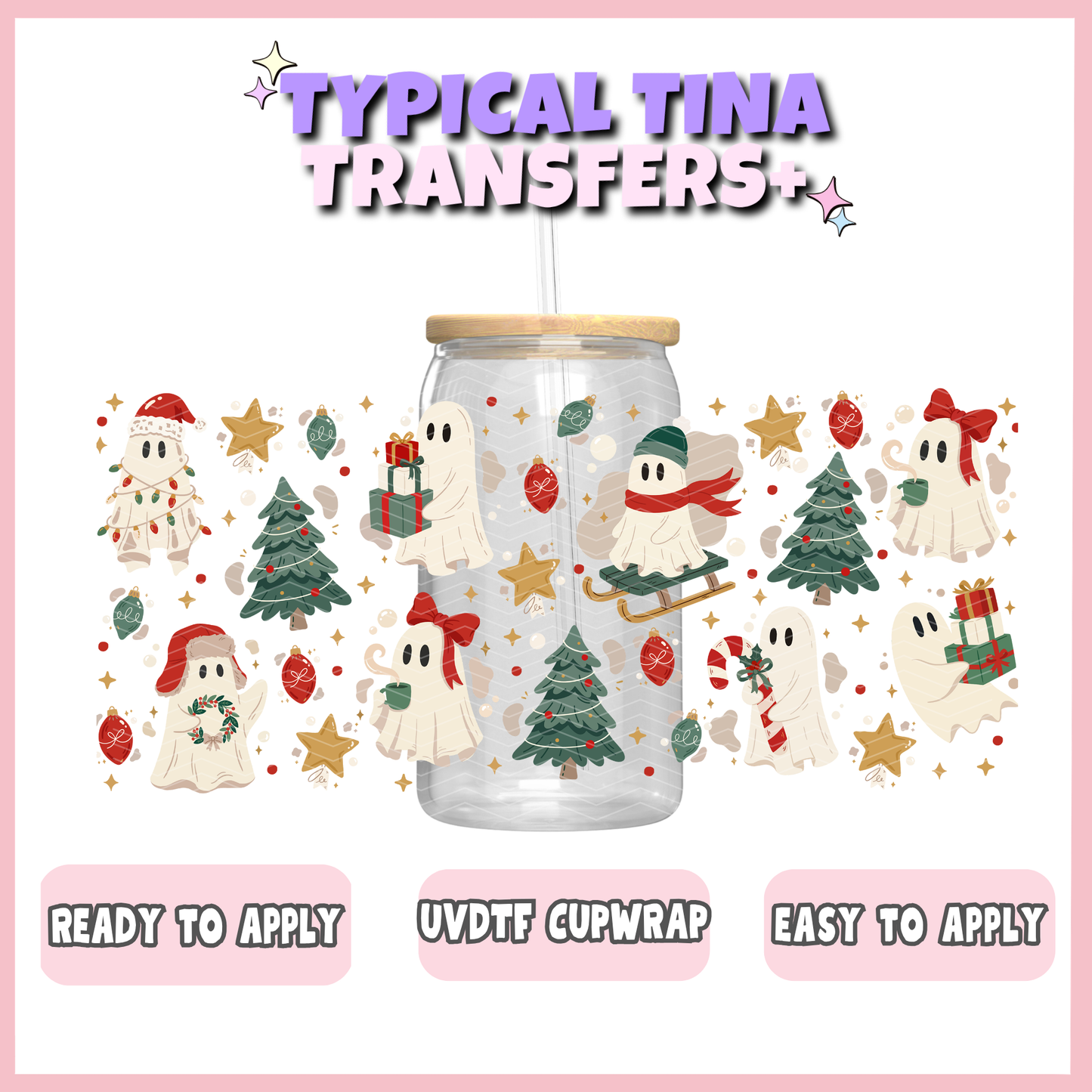 UVDTF #12860 | 16oz UVDTF Wrap | POD