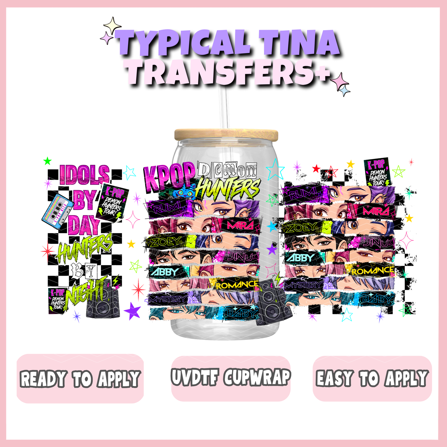 UVDTF #12888 | 16oz UVDTF Wrap | POD