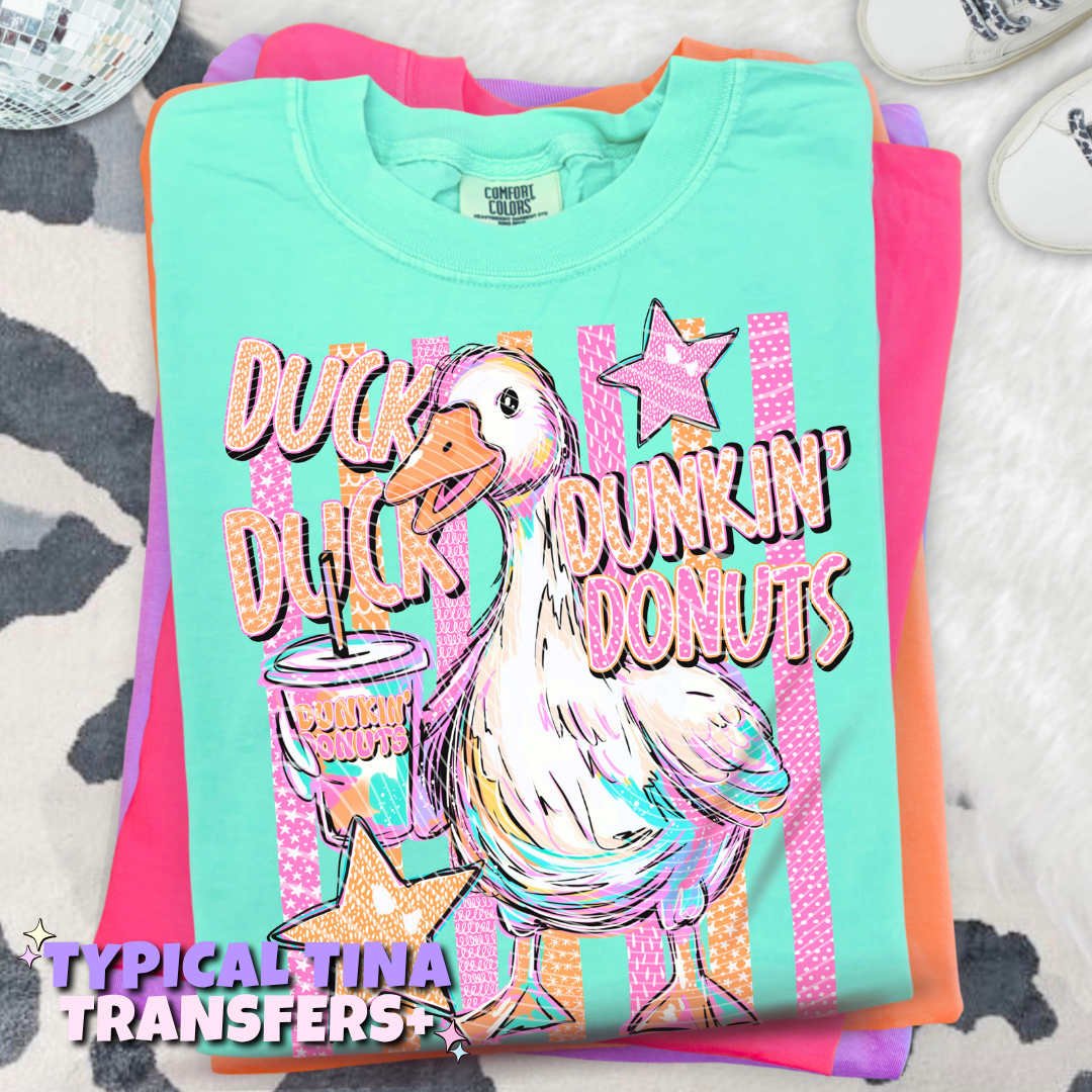 Goose: Duck Duck no border | DTF Transfers | POD