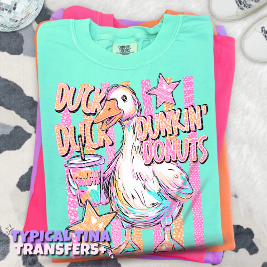 Goose: Duck Duck no border | DTF Transfers | POD