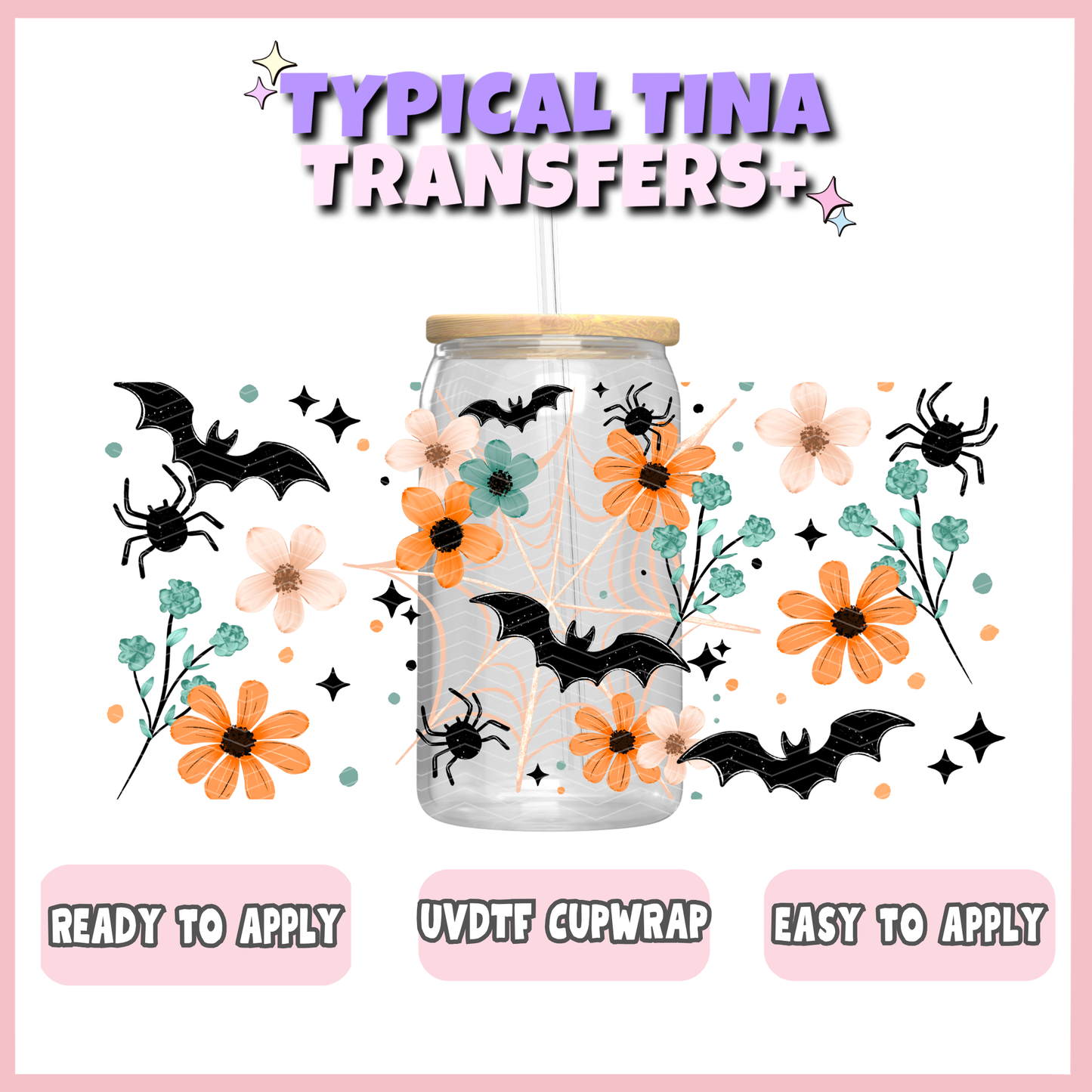 UVDTF #12922 | 16oz UVDTF Wrap | POD