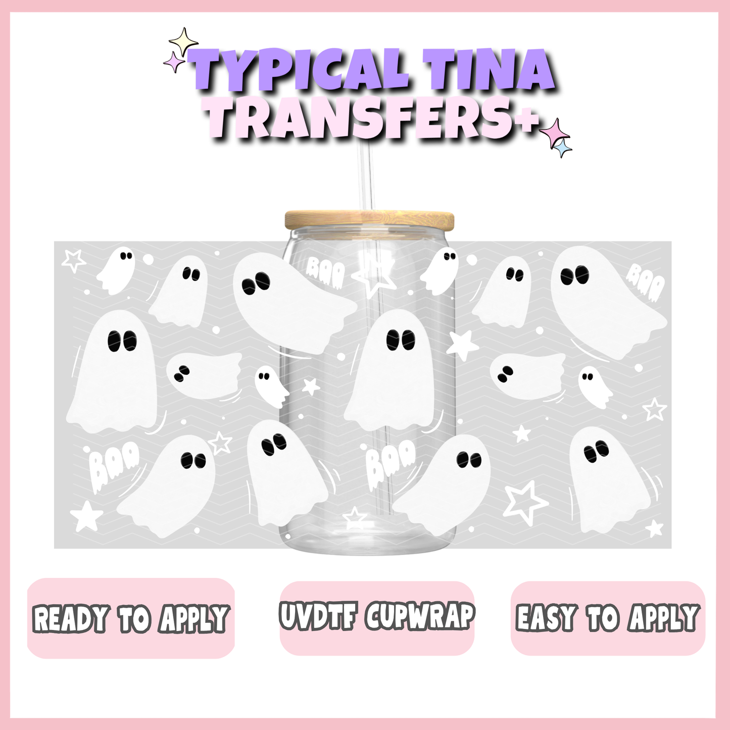 UVDTF #12923 | 16oz UVDTF Wrap | POD