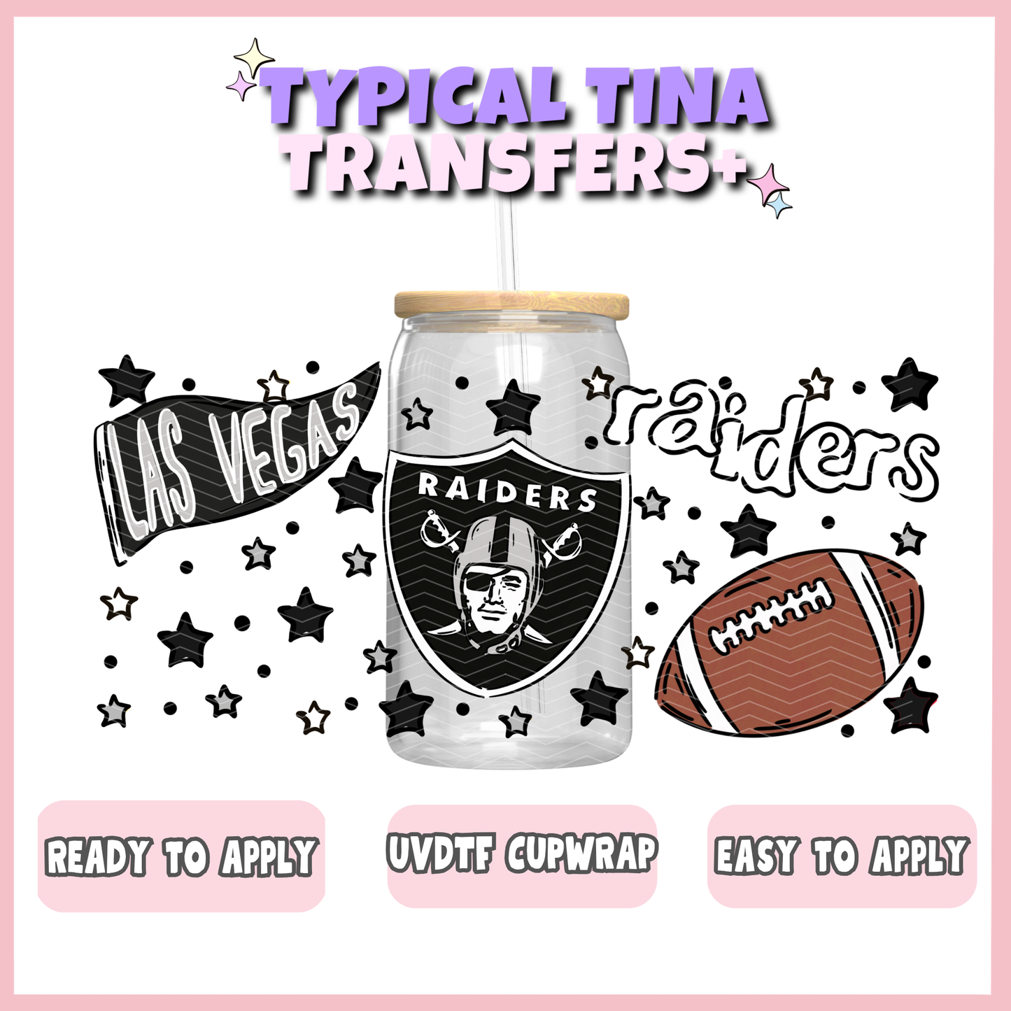 UVDTF #12947-12977 (pick one) | 16oz UVDTF Wrap | POD