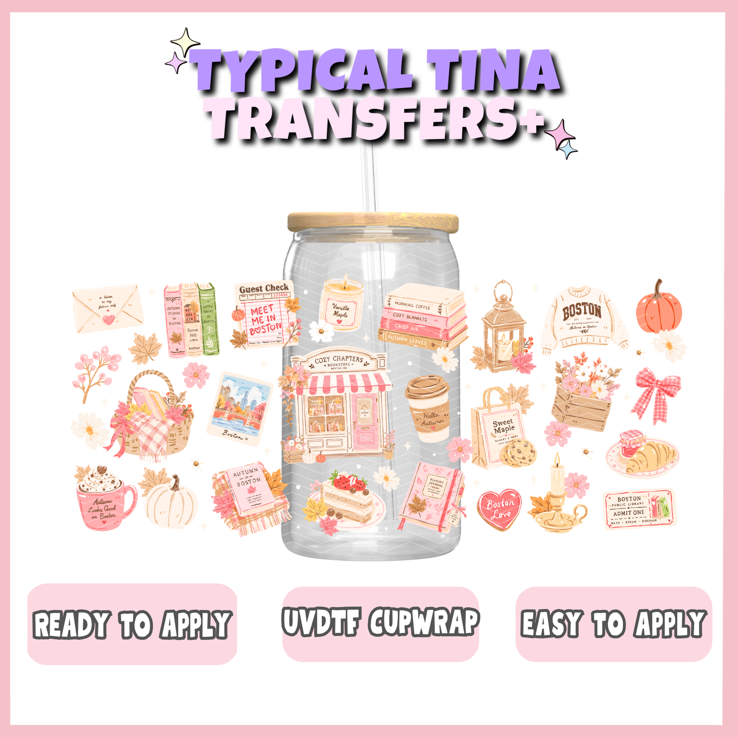 UVDTF #12979 | 16oz UVDTF Wrap | POD