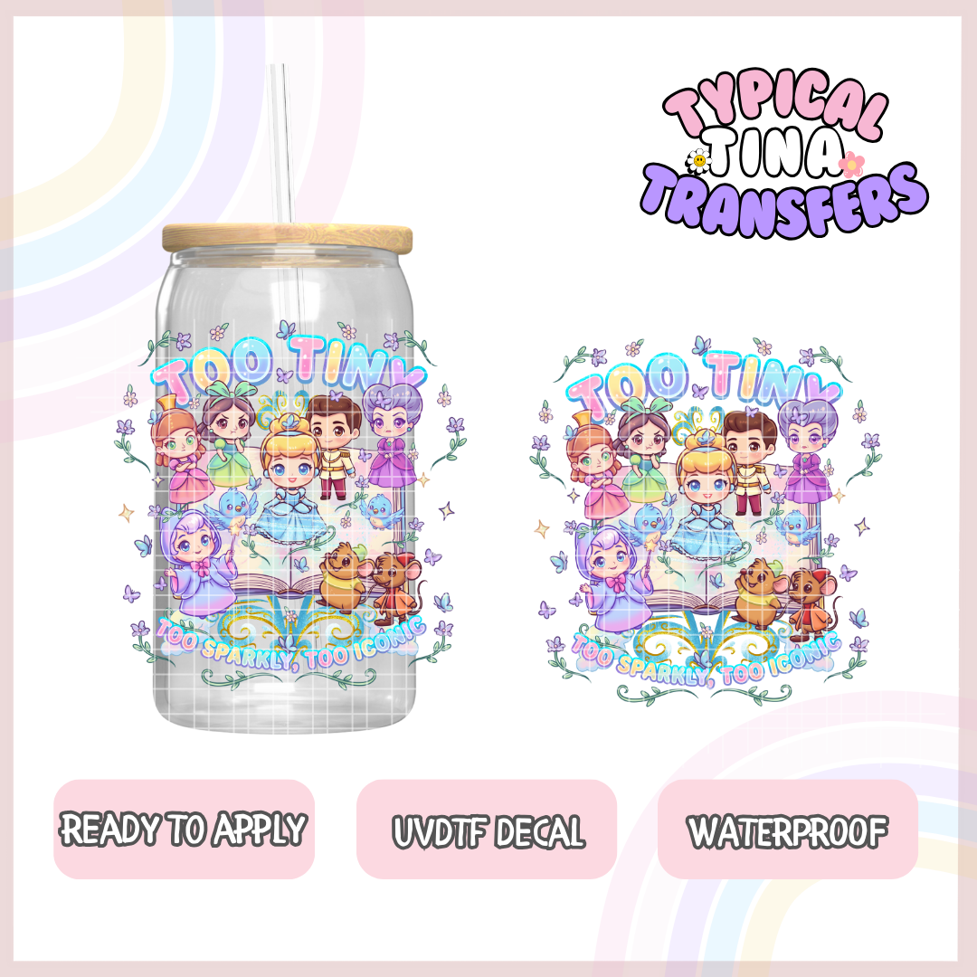 UVDTF Decal | 3"-4" decals | POD