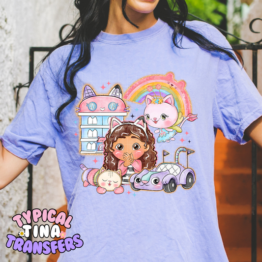 Gab's House | DTF Screen Print | POD