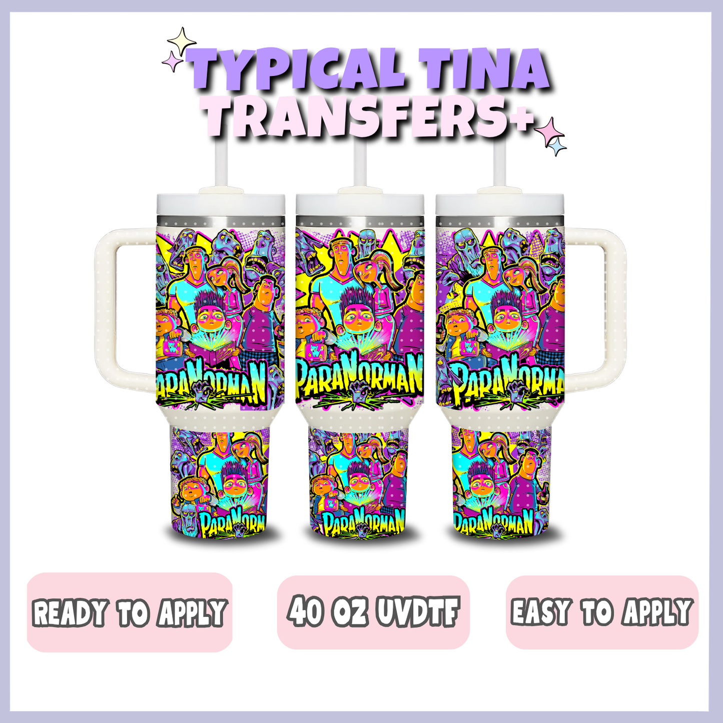 Para_Norm | 40oz UVDTF Wrap | POD