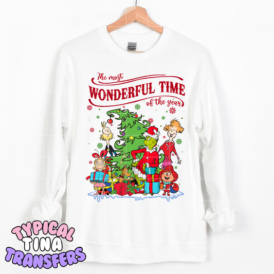 Winderful time Gr!nch and group | DTF Transfer | POD