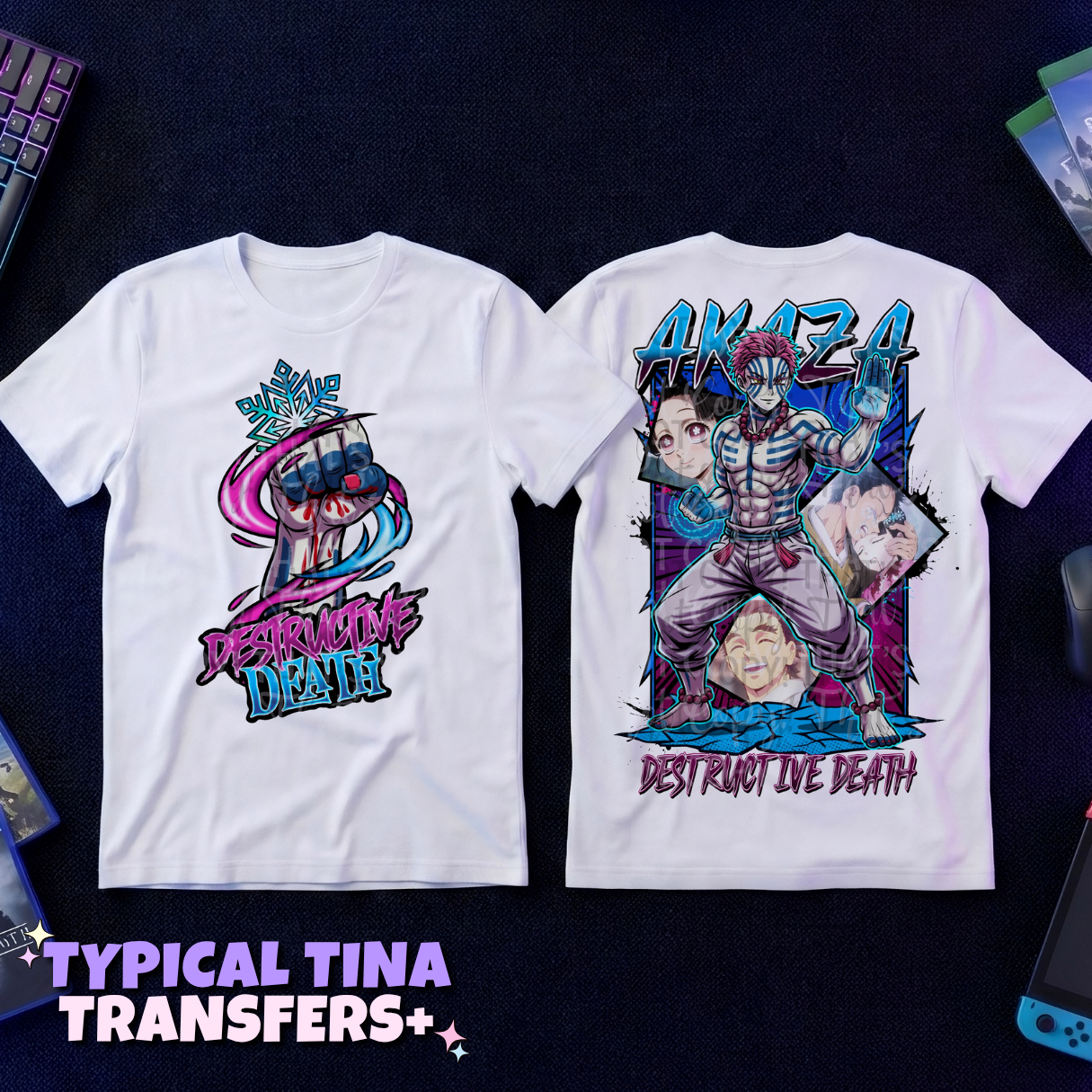 Destructive Death | DTF Transfers | POD