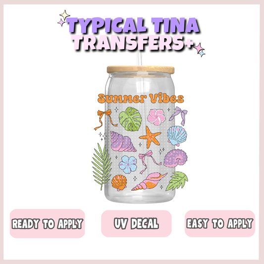 Summer vibes | UV decals | POD