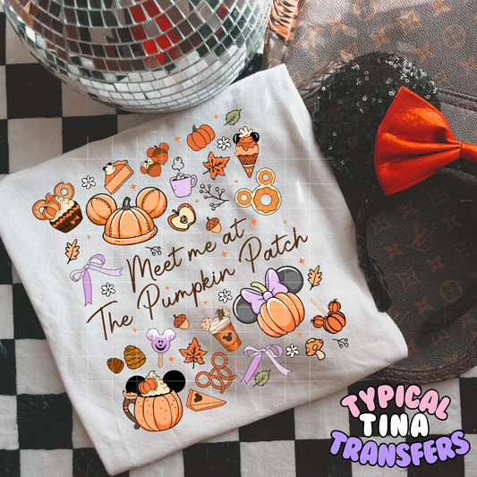 Meet me at the Magical Pumpkin Patch | DTF Transfer | POD