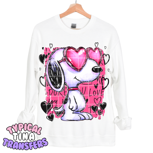 Snoop Hearts | DTF Transfers | POD