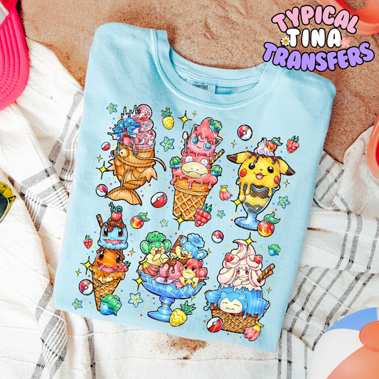 Ice Cream Poke | DTF Transfer | POD