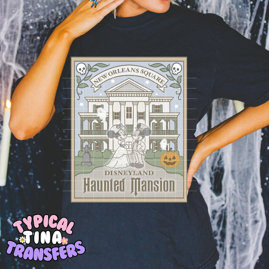 Mansion Ghosts M&M | DTF Transfer | POD