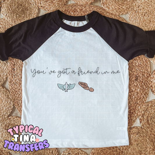 Friend in me logo | DTF Transfer | POD