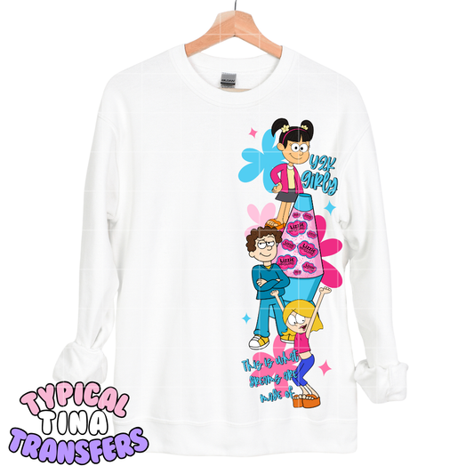 Throwback Y2K Girly Liz | DTF Transfers | POD