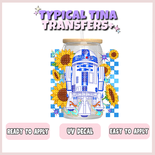 Floral R2 droid | UV decals | POD