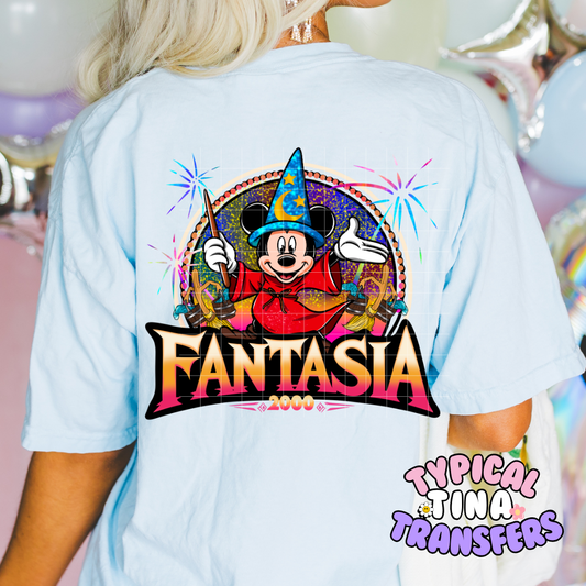 Mick Mouse Wizard | DTF Screen Print | POD