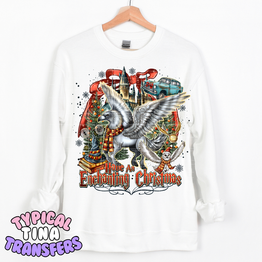 Enchanting Christmas Buck | DTF Transfer | POD