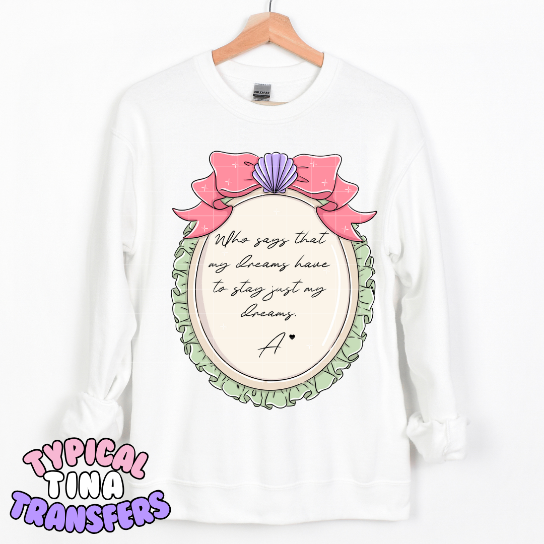 Princess Quotes | DTF Transfer | POD