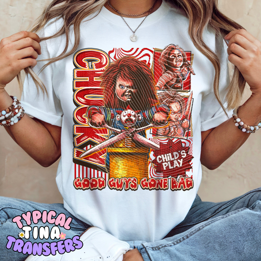 Chuck | DTF Screen Print | POD - choose design