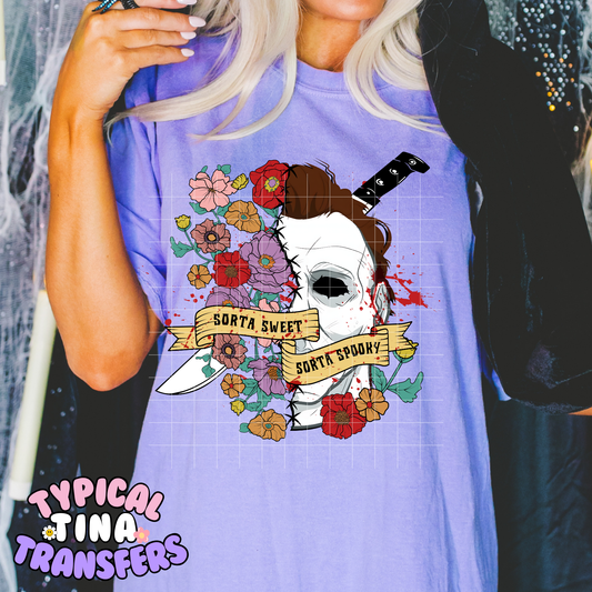 Sorta sweet/spooky michael | DTF Transfer | POD