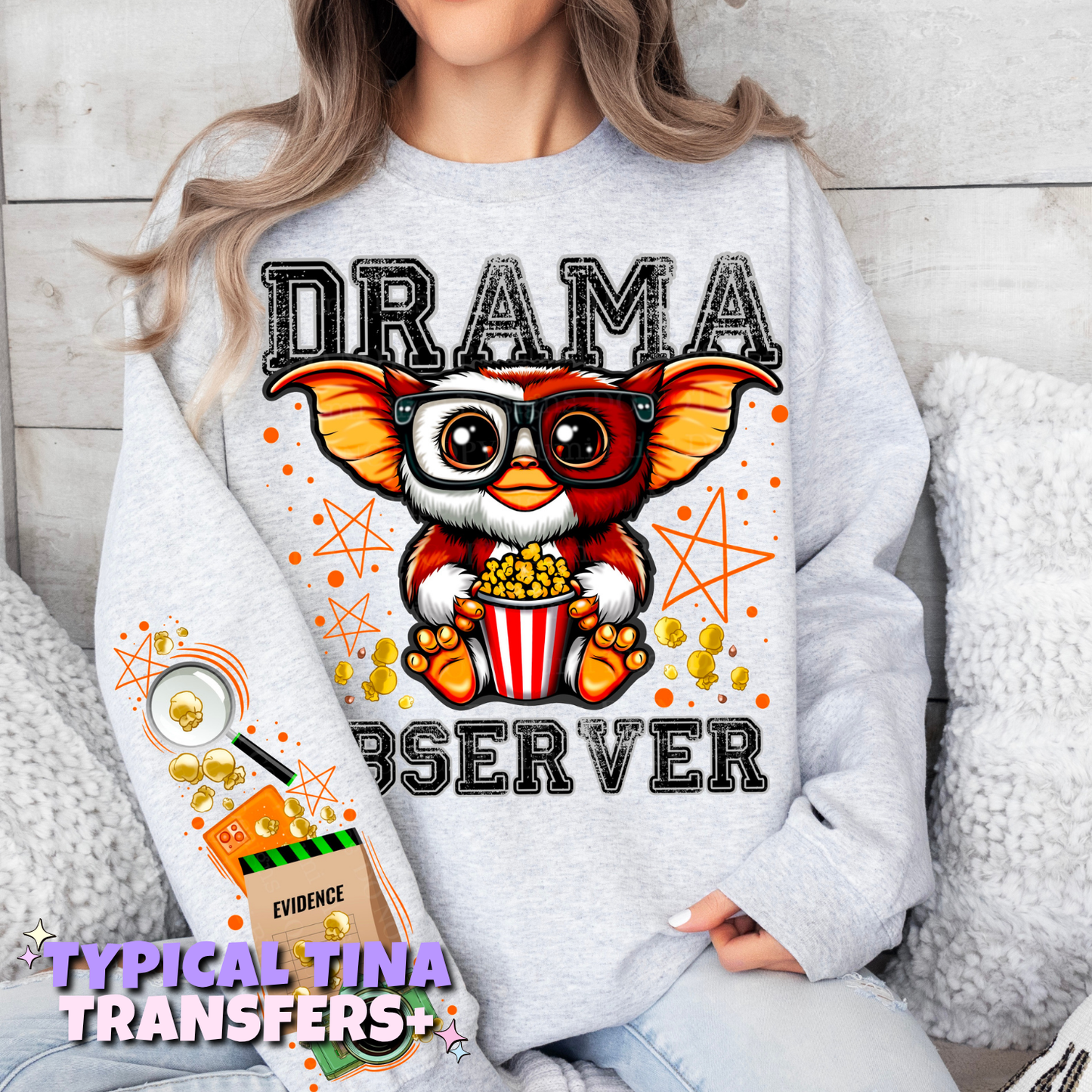 Drama Observer (grem) | DTF Transfers | POD
