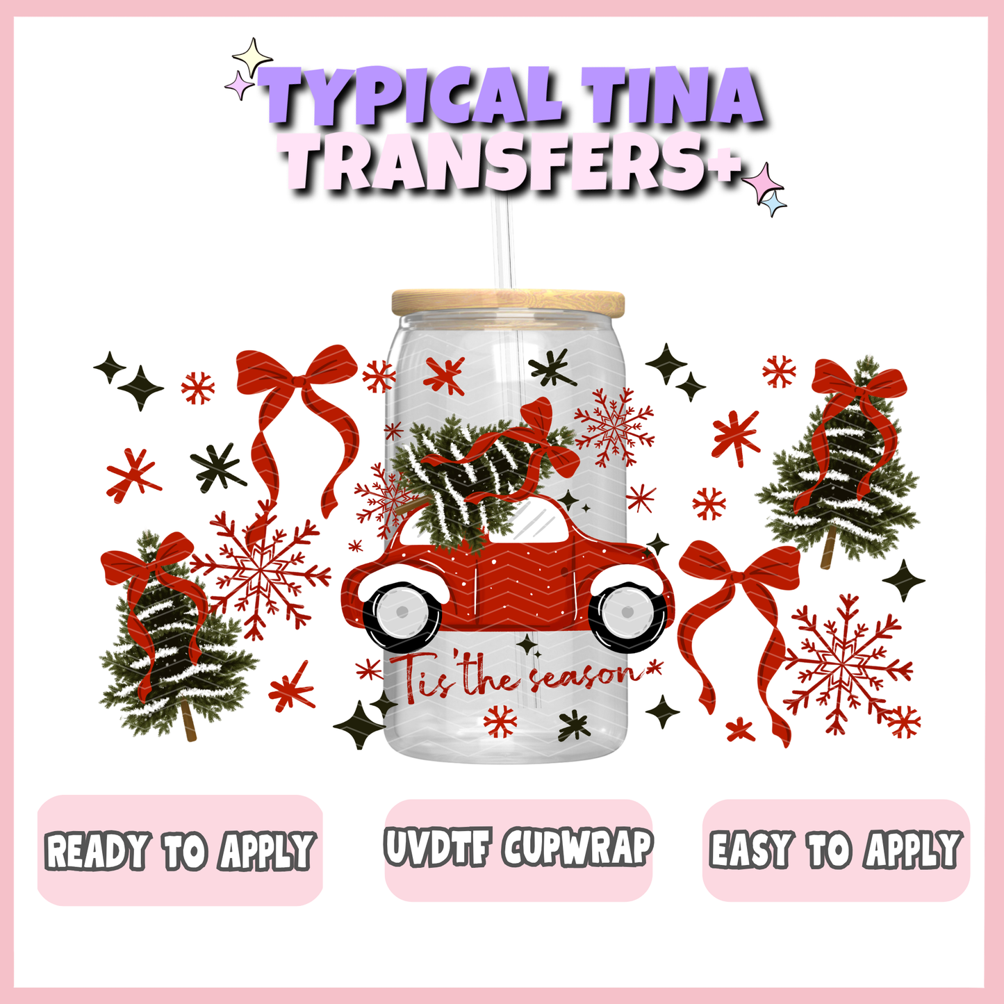 UVDTF #13005 | 16oz UVDTF Wrap | POD